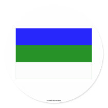 Komi Republic Flag stickers
