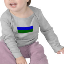 Komi Republic Flag t-shirts
