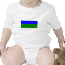 Komi Republic Flag t-shirts