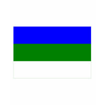 Komi Republic Flag t-shirts