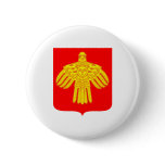 Komi Republic Official Coat Of Arms Heraldry buttons