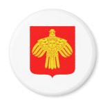Komi Republic Official Coat Of Arms Heraldry magnets