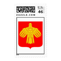 Komi Republic Official Coat Of Arms Heraldry postage