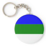 Komi, Russia flag keychains