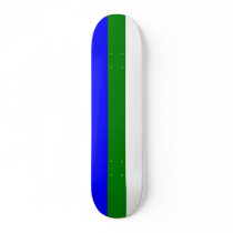 Komi, Russia flag Custom Skate Board