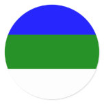 Komi, Russia flag stickers