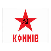 kommiestar postcard