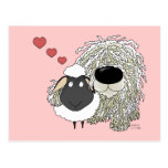 Komondor - I Love Ewe! Post Card