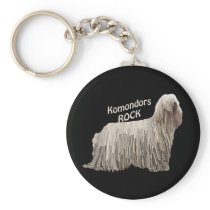 Komondors Rock Keychains