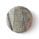 Komuso by Isoda, Koryusai, fl.  Ukiyoe Button