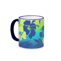 "Kona Blend" ocean two-tone mug