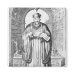 Kong-Fu-Tse, or Confucius Fridge Magnet