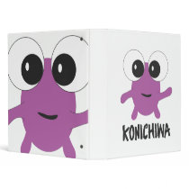 Konichiwa Purple Binders