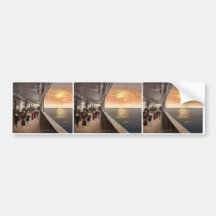 Konig Albert* Promenade Deck, North German Lloyd, Bumper Sticker
