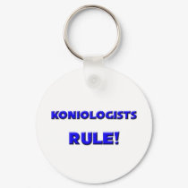 Koniologists Rule! keychains