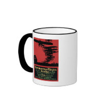 Konkurrenz-Fliegen Airfield Promotional Poster Coffee Mugs