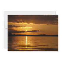 Konnevesi Sunset invitation, customize