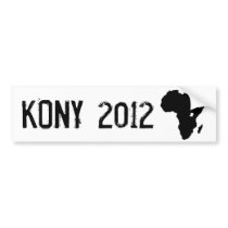 Kony 2012 bumper stickers