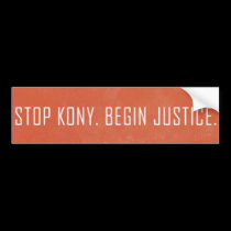 Kony 2012( Bumper Sticker) bumper stickers