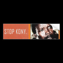 Kony 2012( Bumper Sticker)4 bumper stickers