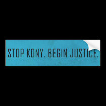 Kony 2012( Bumper Sticker)4 bumper stickers