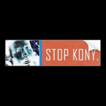 Kony 2012( Bumper Sticker)my design bumper stickers