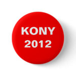 Kony 2012 pinback button