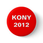 Kony 2012 pinback button
