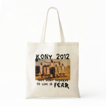 KONY 2012 - Fear Tote Bag