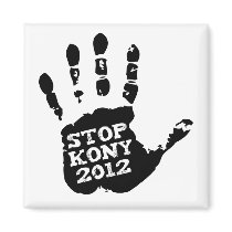 Kony 2012 Handprint Stop Joseph Kony Magnets