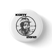 Kony 2012 Joseph Kony Target Crosshairs Pin