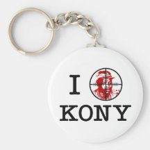 Kony 2012 Joseph Kony Target Crosshairs Keychain
