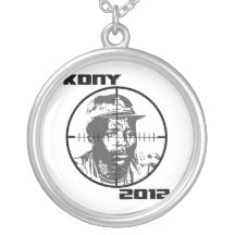 Kony 2012 Joseph Kony Target Crosshairs Necklaces