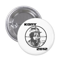 Kony 2012 Joseph Kony Target Crosshairs Pin