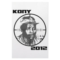 Kony 2012 Joseph Kony Target Crosshairs Custom Stationery