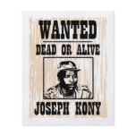 Kony 2012 Joseph Kony Wanted Poster Personalized Flyer