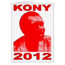 Kony 2012. Make Invisible Children Visible. Now. Cards
