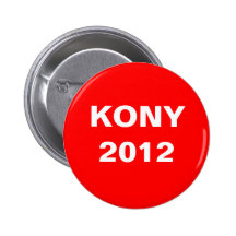 Kony 2012 pinback button