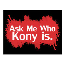 Kony 2012 Post Card