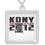 Kony 2012 - Stop at Nothing Personalized Necklace