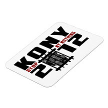 Kony 2012 - Stop at Nothing Vinyl Magnet