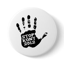 Kony 2012 Stop Joseph Kony Hand Pin