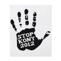 Kony 2012 Stop Joseph Kony Hand Flyer