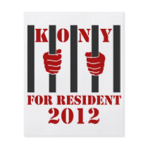 Kony 2012 Stop Joseph Kony Prison Full Color Flyer