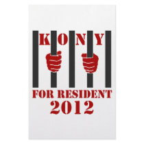 Kony 2012 Stop Joseph Kony Prison Personalized Stationery