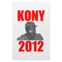 Kony 2012 Stop Joseph Kony Personalized Stationery