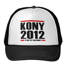 Kony 2012 trucker hat
