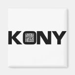 Kony 2012 Video QR Code Joseph Kony Magnets