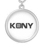 Kony 2012 Video QR Code Joseph Kony Personalized Necklace