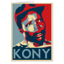 Kony Greeting Card